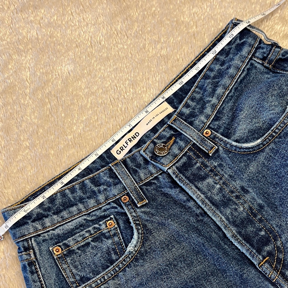 GRLFRND The Karolina High Rise Straight Crop Jeans - Picture 11 of 15